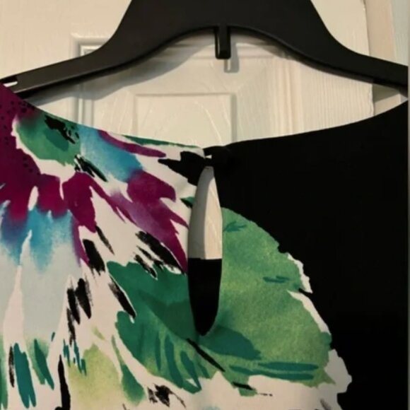 Studio by London Times Floral Dress with black Bolero Jacket - Picture 2 of 4